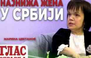 Upoznajte MARINU CVETANOV, najnižu ženu u Srbiji (VIDEO)