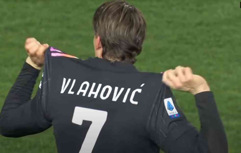 VLAHOVIĆ postigao gol već u 10, minutu pa proslavio na ZANIMLJIV NAČIN