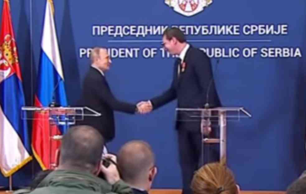 STIGAO ZVANIČAN ODGOVOR IZ KREMLJA: "Razgovor Putina i Vučića nije planiran ali se može brzo organizovati"