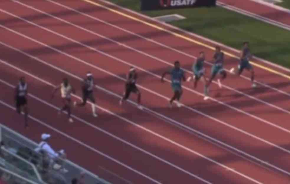 AMERIKANCI IMAJU NOVU ATLETSKU ZVEZDU: Atletičar postigao najbolji ovogodišnji rezultat na 100 metara