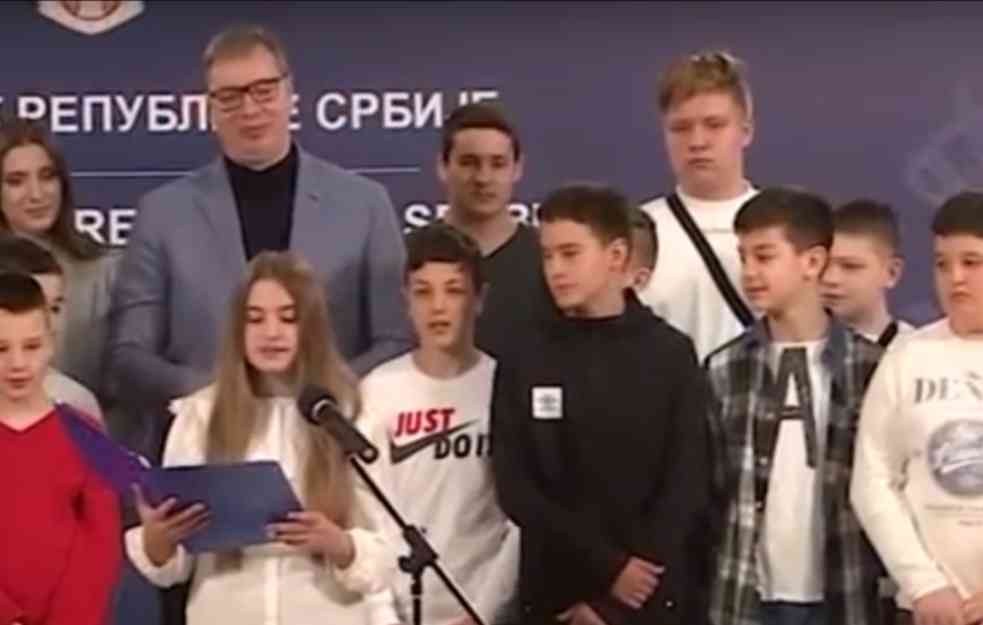 Deca iz regiona danas kod predsednika Vučića!