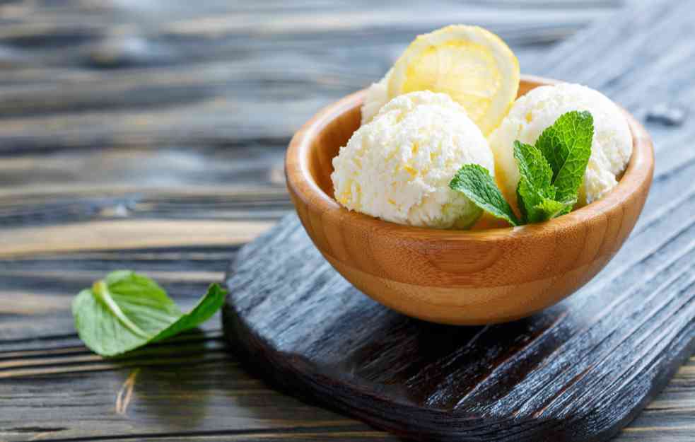 Domaći sladoled od limuna (RECEPT)