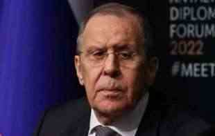 Lavrov: <span style='color:red;'><b>Predsednici</b></span> Putin i Vučić čuju se telefonom, “upoređuju svoje pozicije, usklađuju dalje korake”.