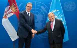<span style='color:red;'><b>GOVOR PREDSEDNIKA</b></span> VUČIĆA U UN: U čemu je razlika između Srbije i Ukrajine?