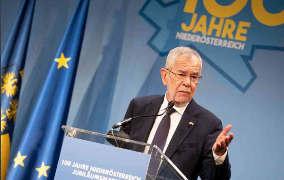 Van der Belen kaže da će biti predsednik svih građana Austrije