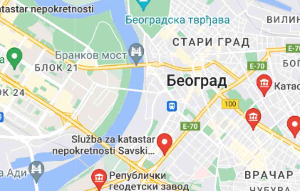 Služba za katastar nepokretnosti Zvezdara na novoj adresi