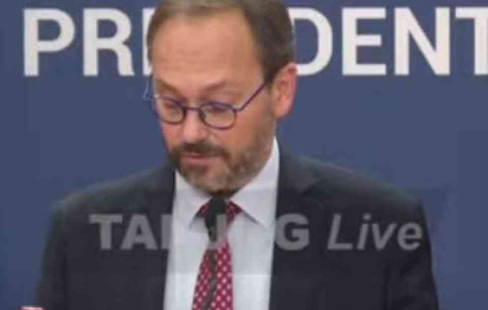 ŽIOFRE ŠEF DELEGACIJE EVROPSKE UNIJE U SRBIJI  : Zahvalio se na dobroj saradnji koju su imali sa Srbijom u prethodnih 12 meseci