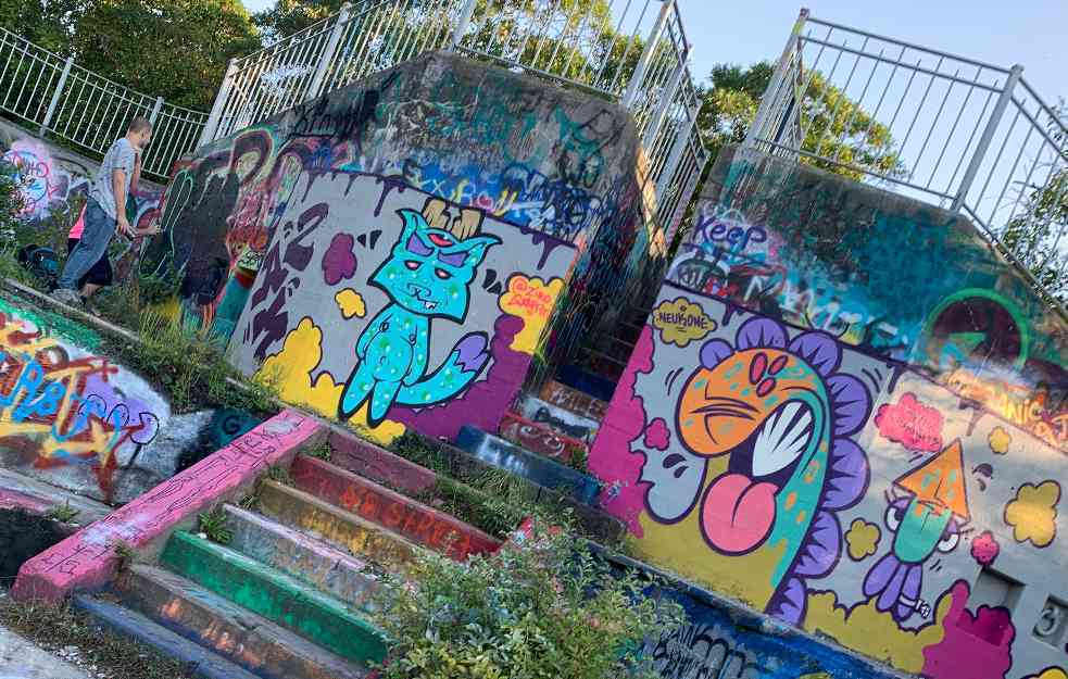Rat na grafite:Reakcija komunalne policije šokantna
