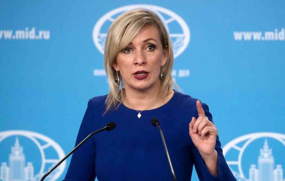 Zaharova o protestima: Pažljivo pratimo razvoj događaja u Srbiji
