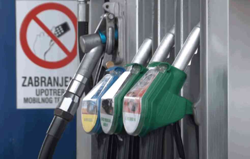Nove cene goriva koje važe do sledećeg petka