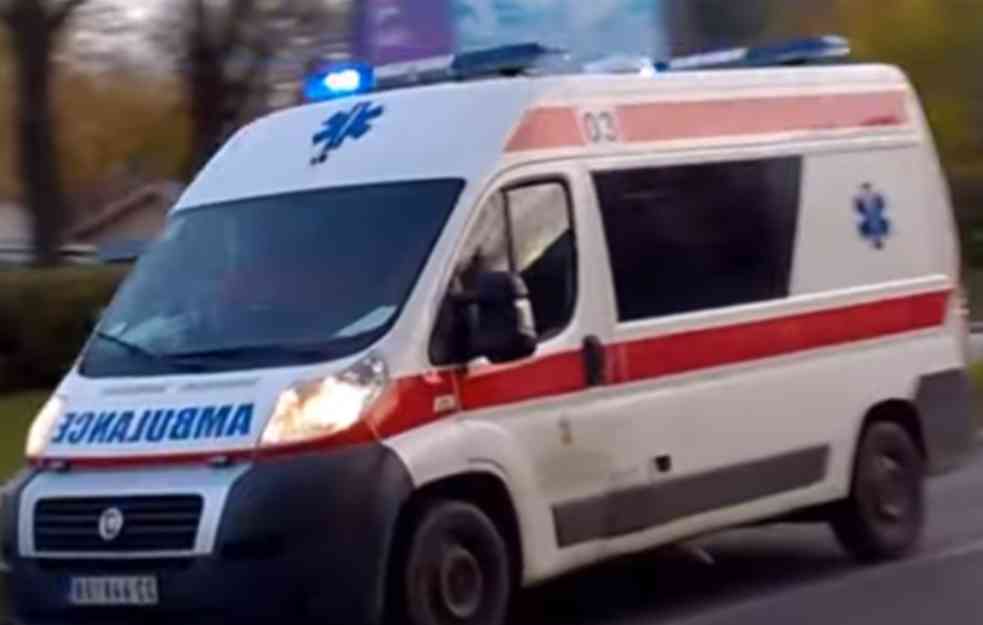 Saobraćajna nesreća u Novom Sadu, dete prevezeno u bolnicu