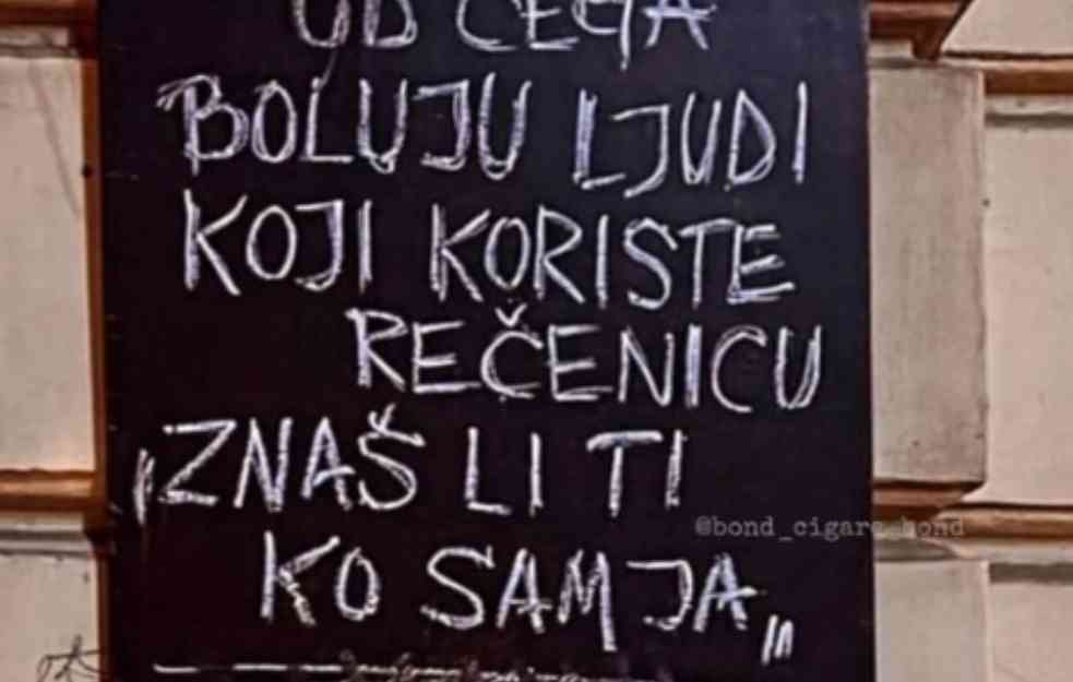 Znaš li ti KO SAM JA? Da znamo a saznajte i vi