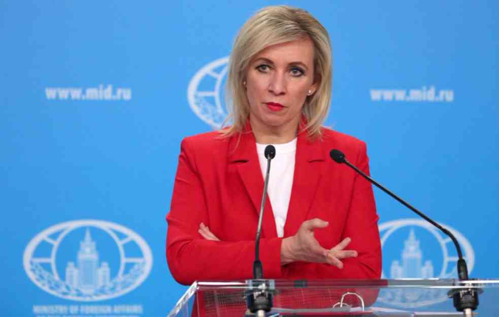 Zaharova demantovala priču da je Amerika upozorila Rusiju na napad u 