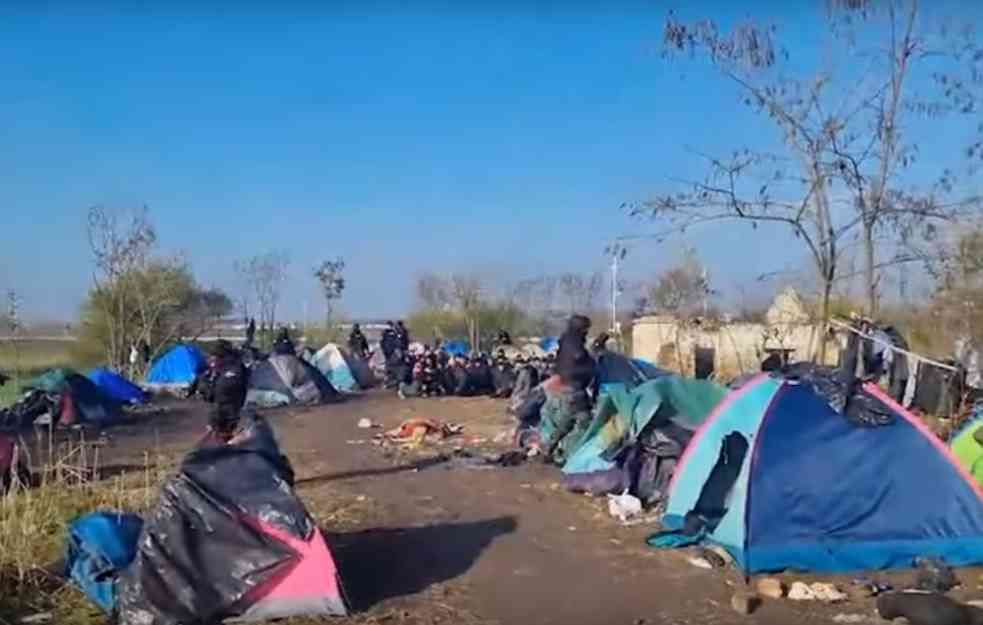 Velika AKcija policije u Horgošu: Privedeno preko 600 migranata (VIDEO)