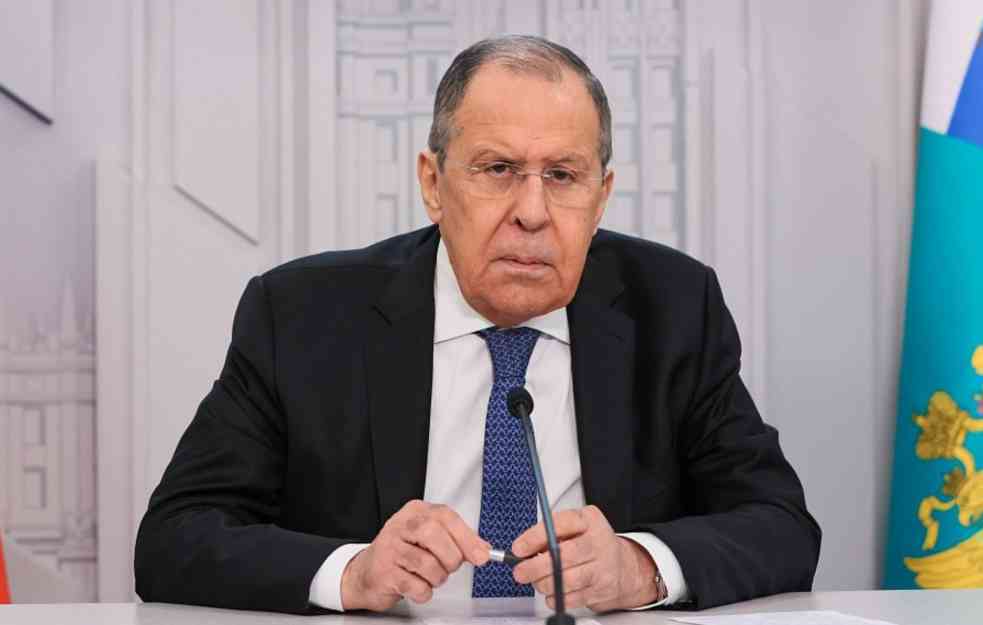 LAVROV ZAPRETIO ZAPADU: Niko ne treba da se igra sa crvenim linijama Rusije