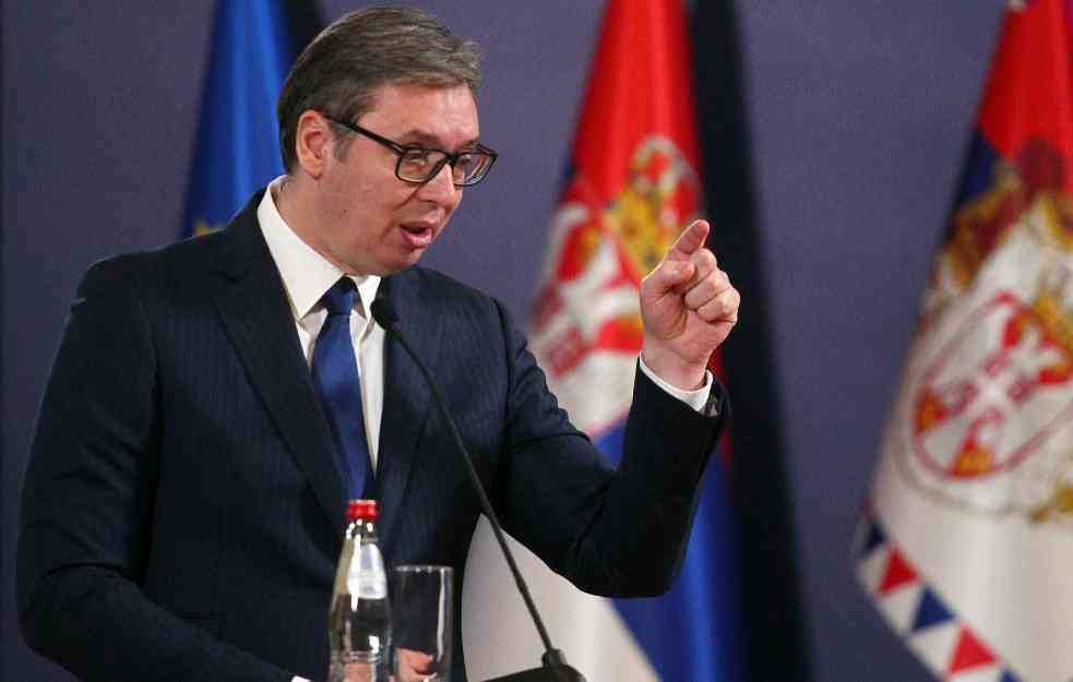 VUČIĆ: Niko preko Srbije neće zaobilaziti sankcije Rusiji