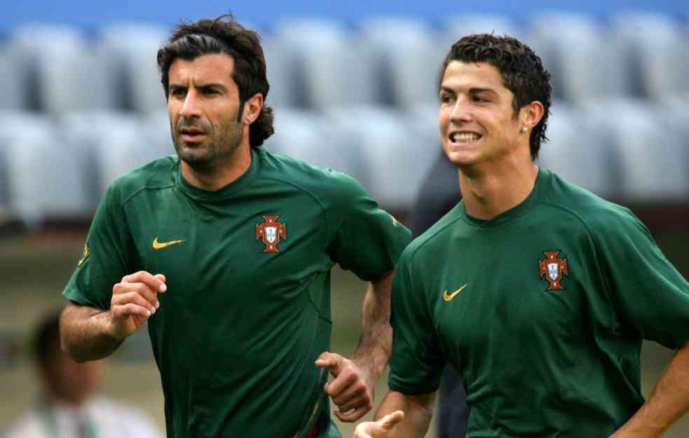 LUIS FIGO UDARIO NA TRENERA PORTUGALA: Hoćeš da osvojiš Mundijal, a Ronaldo ti na klupi