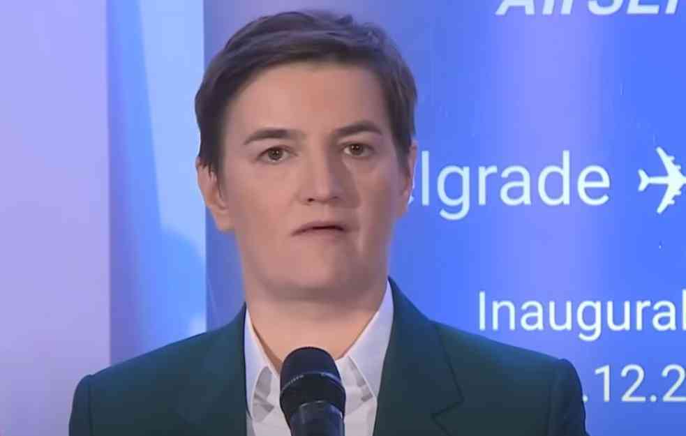 ANA BRNABIĆ: Situacija na Kosovu i Metohiji na ivici oružanog konflikta