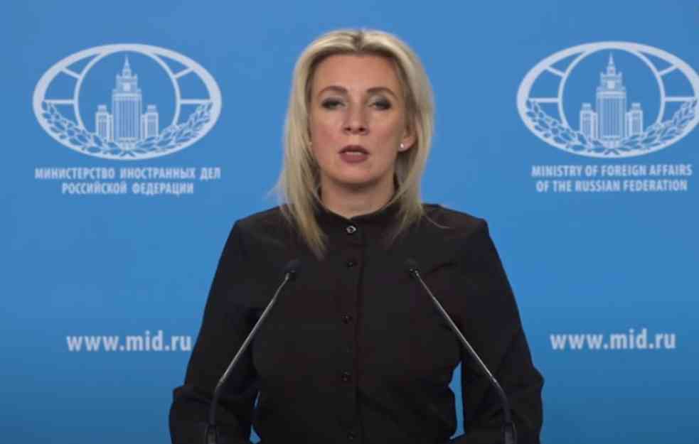 ZAHAROVA: Imamo odgovor za sve neprijateljske akcije protiv Rusije