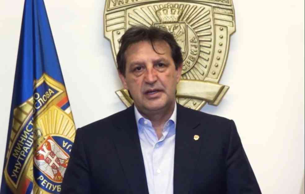 MINISTAR GAŠIĆ POHARAO BUDŽET MINISTARSTVA POLICIJE