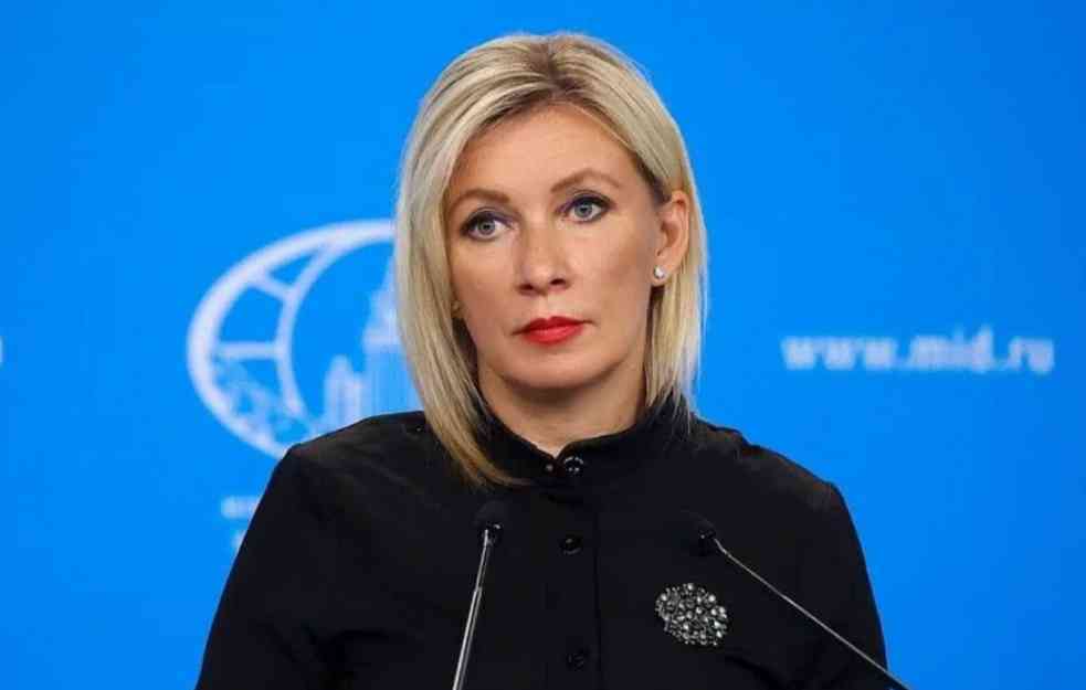 Zaharova: Kijev odbacuje svaku mogućnost za pregovore sa Rusijom