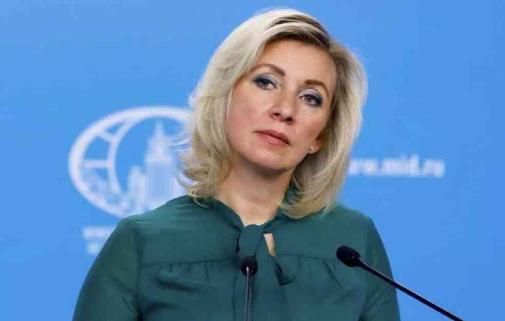 Zaharova o inicijativi Ukrajine: Psi laju na karavane, a karavani prolaze