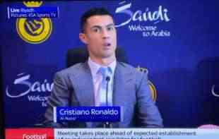 ZBUNJENI RONALDO: Veliki gaf Kristijana u Saudijskoj Arabiji (VIDEO)