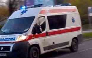 Deca hitno prevezena u Tiršovu posle požara u kući