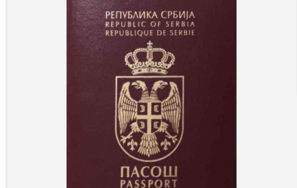 Srbija na 38. mestu liste najbolje rangiranih pasoša