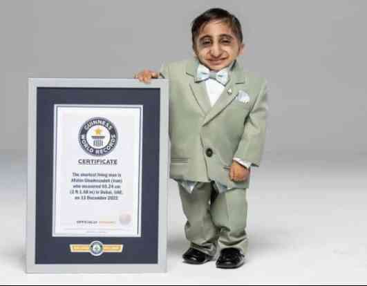 Iranac proglašen najmanjim čovekom na svetu