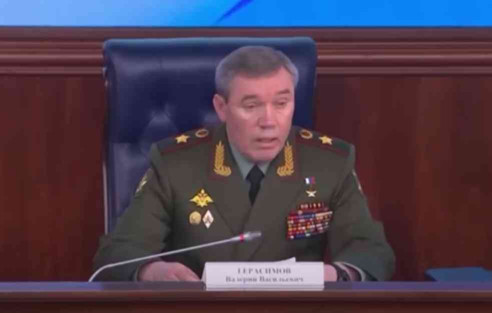 GERASIMOV: Rusiji se suprotstavlja praktično ceo Zapad