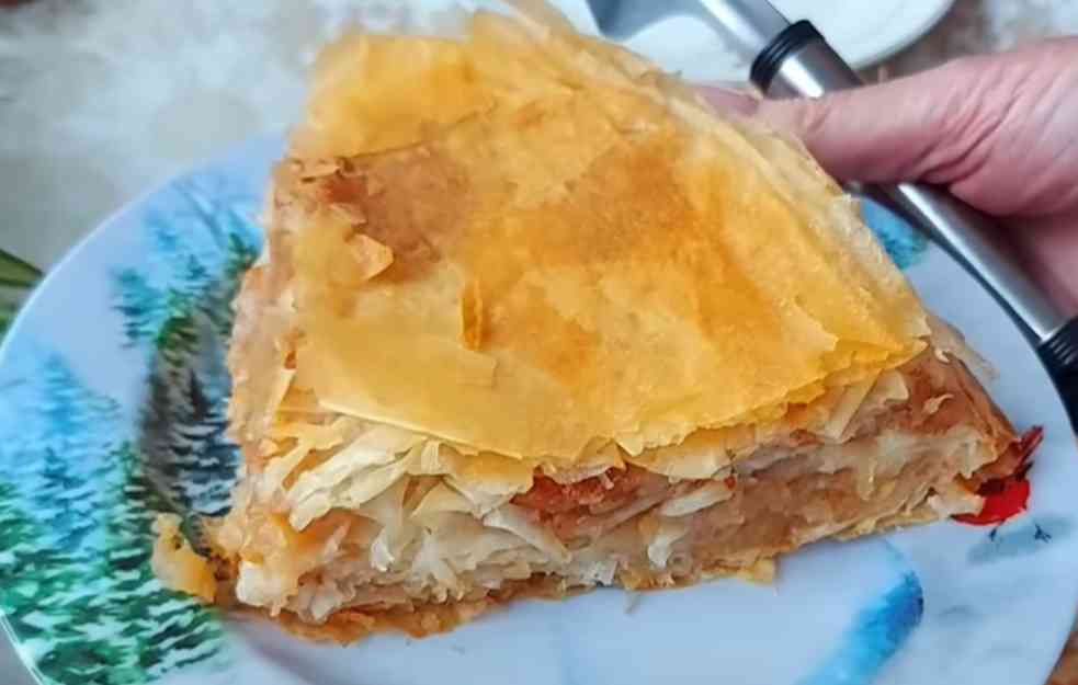 BUREK SA JABUKAMA: zimski specijalitet za dobro raspoloženje (RECEPT+VIDEO)