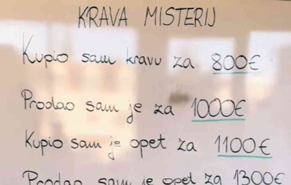 Matematički zadatak koji je MNOGE ZBUNIO! Možete li da ga rešite