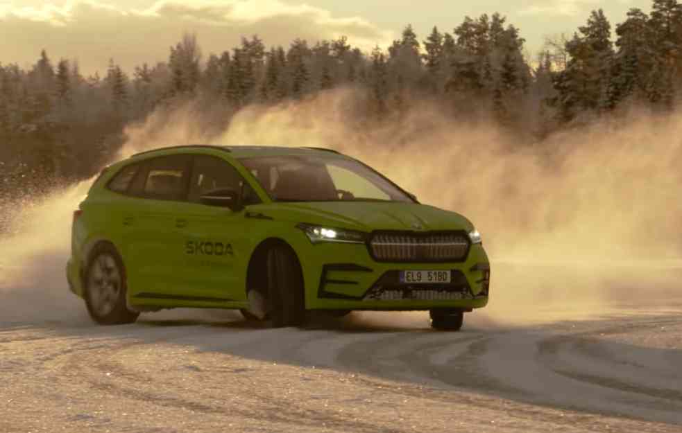 Škoda oborila rekord u najdužem “driftu” na ledu (VIDEO)