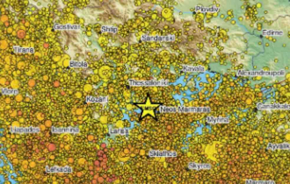 Trese se i Balkan: zemljotres jačine 4,9 stepeni Rihterove skale pogodio Grčku