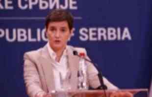 PREMIJERKA BRNABIĆ: Srbija je zainteresovana za <span style='color:red;'><b>unapređenje</b></span> saradnje sa Hrvatskom