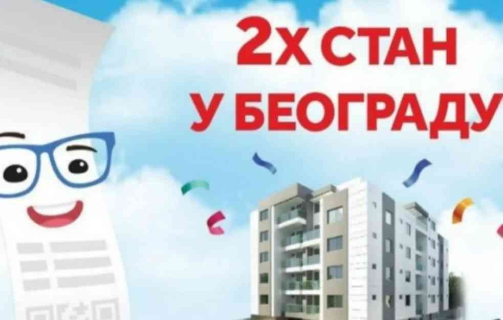UZMI RAČUN I POBEDI: Izvučeni dobitnici TROSOBNOG I ČETVOROSOBNOG stana u Beogradu