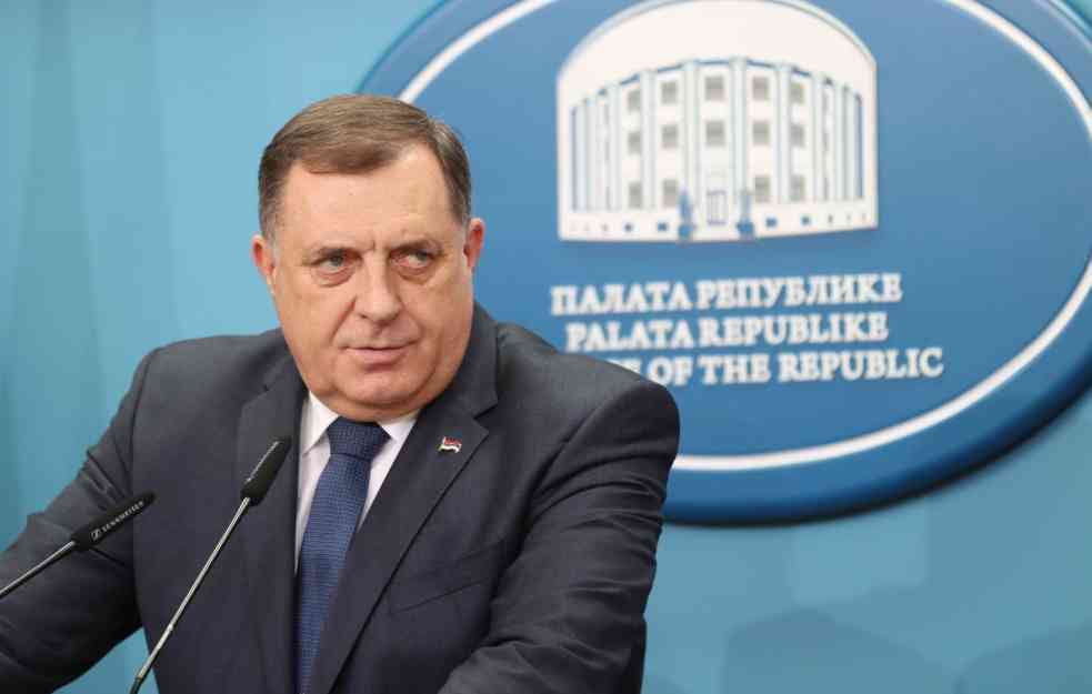 DODIK: Srpska neće uvoditi sankcije Rusiji