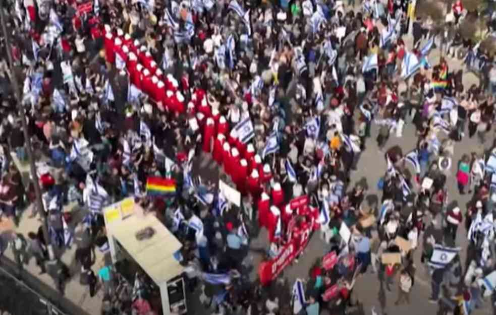 U Izraelu danas radikalizacija protesta protiv reforme pravosuđa Netanjahua (VIDEO)