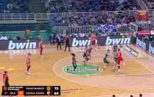 NEVEROVATAN PORAZ CRVENE ZVEZDE: <span style='color:red;'><b>Crveno</b></span>-beli prosuli 16 poena prednosti u Atini i izgubili šanse za Top 8! 