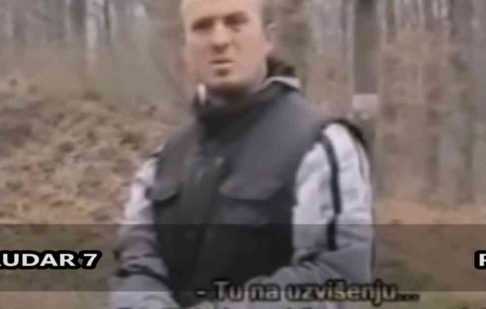 20 GODINA RANIJE, OVDE JE SVE POČELO: Zvezdan Jovanović vezan pokazuje gde je isprobavao pušku za ATENTAT NA ZORANA ĐINĐIĆA! (VIDEO)