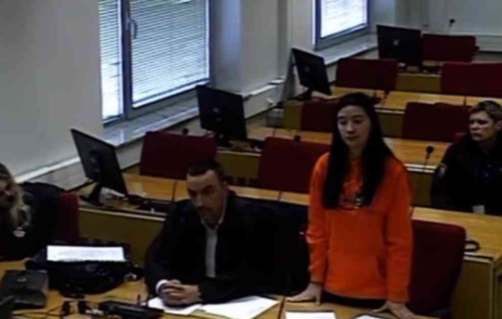 STUDENTKINJA AZRA SNIMLJENA NA SASLUŠANJU: Priznala da je bila u Beogradu dva dana pre UBISTVA RANKA ESKOBARA (VIDEO)