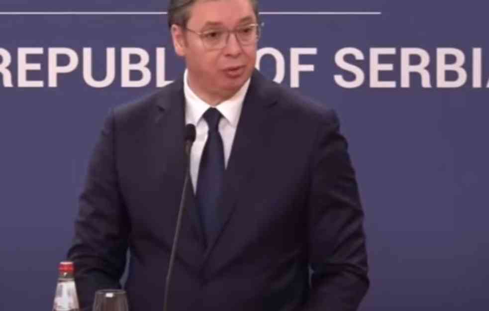 VUČIĆ PRIPREMA DOKUMENT: Definisanje crvenih linija oko ulaska tzv. 