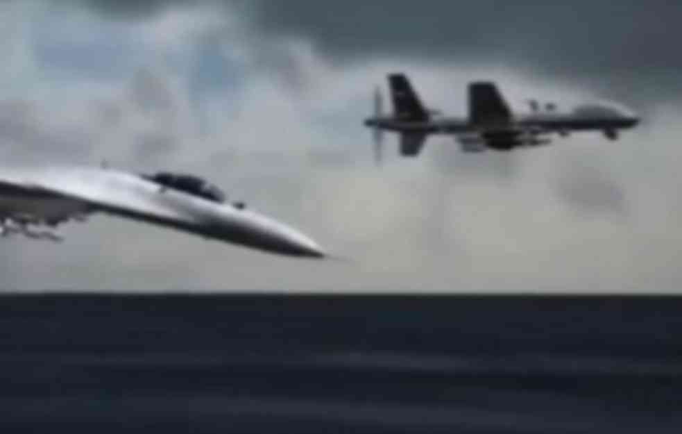 AMERIKA SE PLAŠI NOVE BLAMAŽE: Obustavljeni letovi dronova iznad Crnog mora posle incidenta kod Krima (VIDEO)