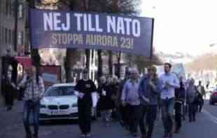 Protesti protiv NATO-a u Švedskoj