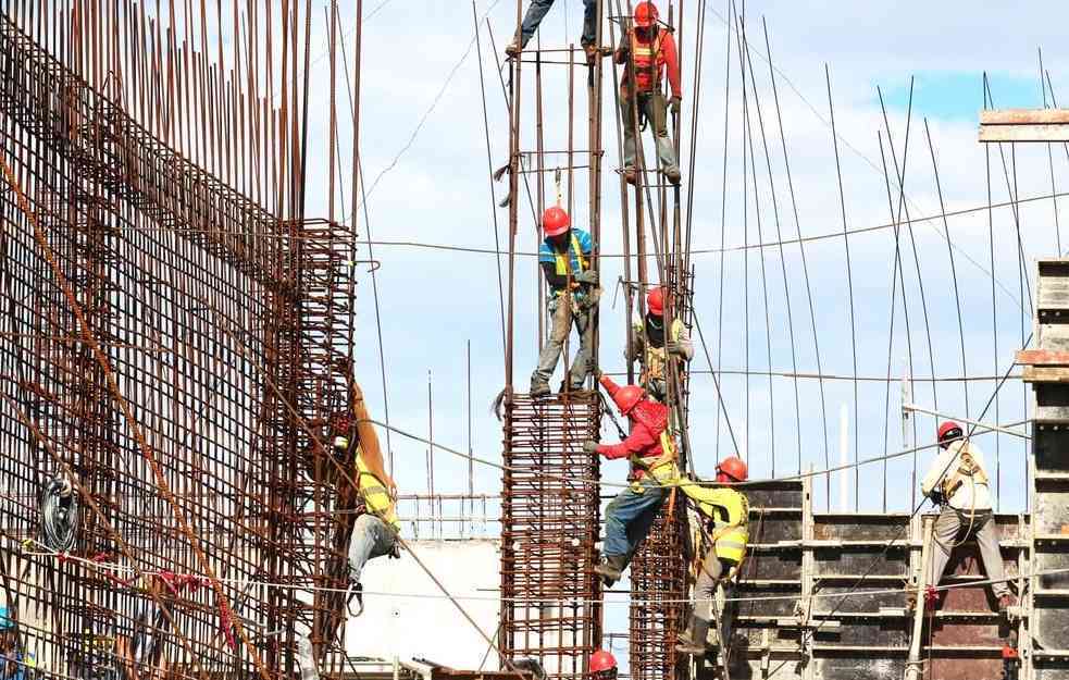 RAST U PROCENTIMA: Učešće građevinarstva u BDP-u 6,4% u 2022. godini