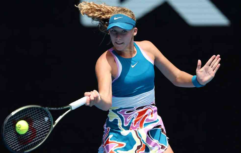 Ruska devojčica od 15. godina eliminisala 14. teniserku na svetu