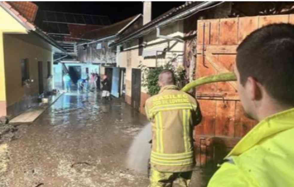 Veliko nevreme u Sloveniji pokrenulo klizišta