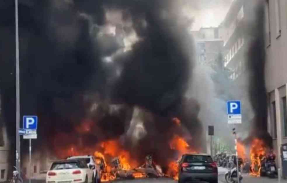 EPILOG TRAGEDIJE DVA LJUDSKA ŽIVOTA: Ugašen požar u kragujevačkom soliteru (VIDEO) 