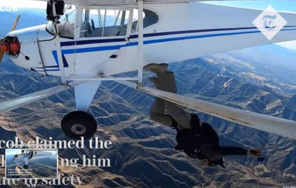 LUDAK! JUTJUBER NAMERNO SRUŠIO AVION ZBOG VIŠE PREGLEDA: Iz letelice skočio padobranom i pustio je da padne (VIDEO)